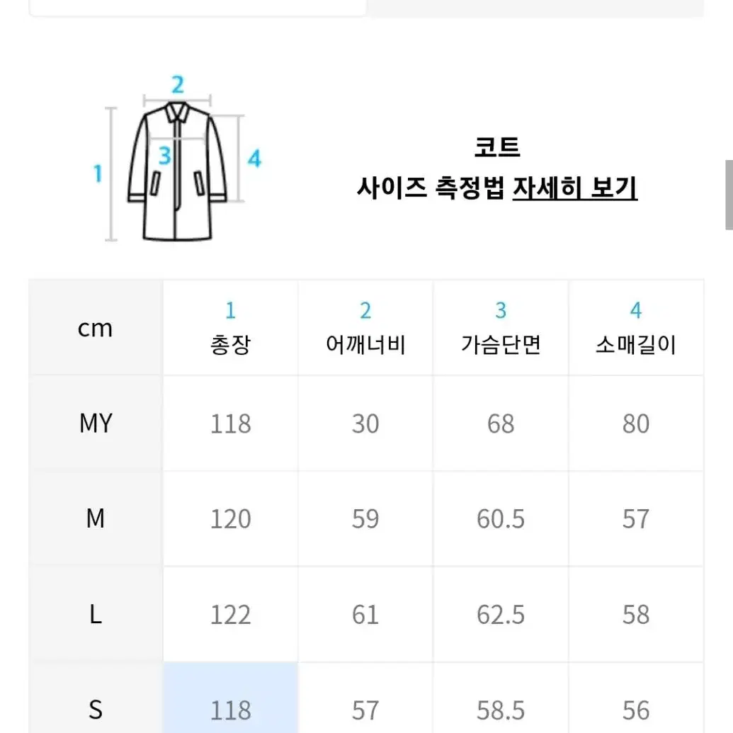 인사일런스 오버사이즈 트렌치 코트 cream s사이즈