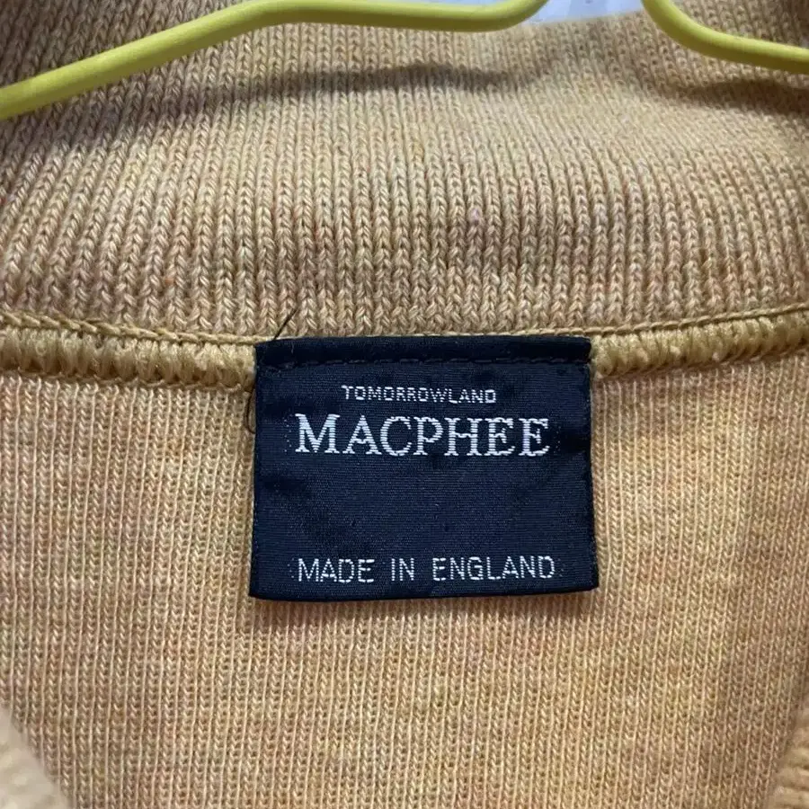 MACPHEE made in ENGLAND 반팔 니트 가디건