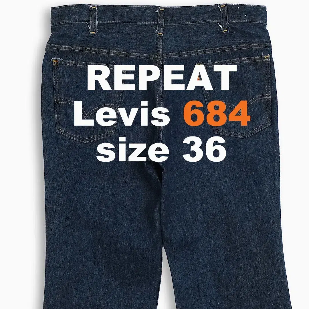 Levi's 684 Orangetab 70s USA 36 size OR6843605