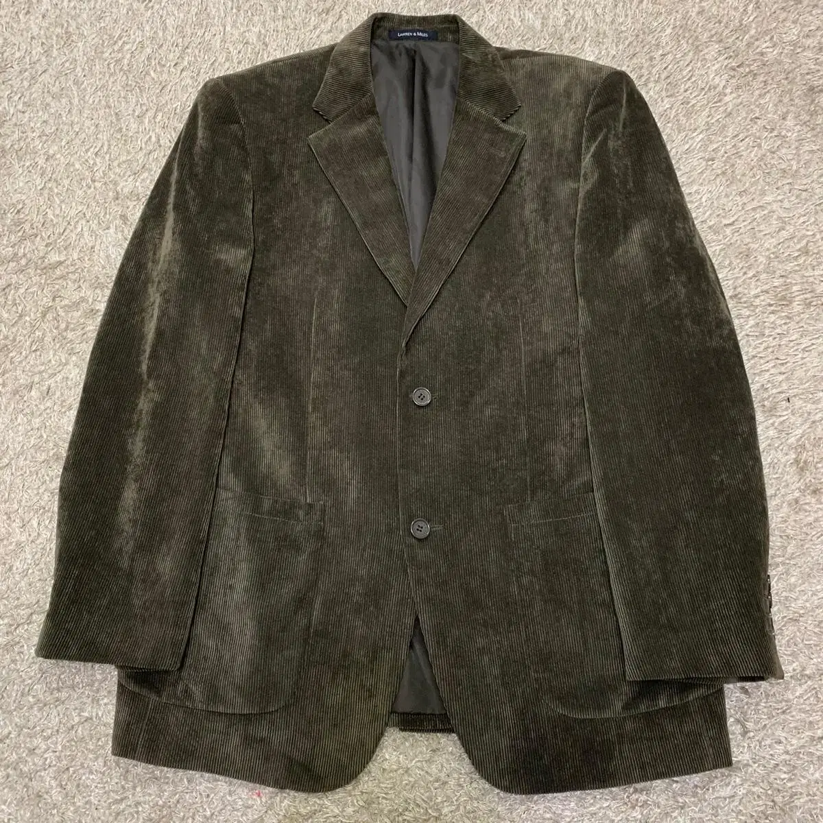 Corduroy Suit Blazer Jacket