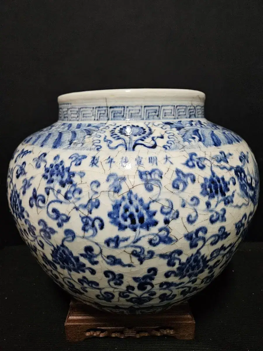 Antiques #Chinese porcelain #Blue and white porcelain #Hwaryongmungwan