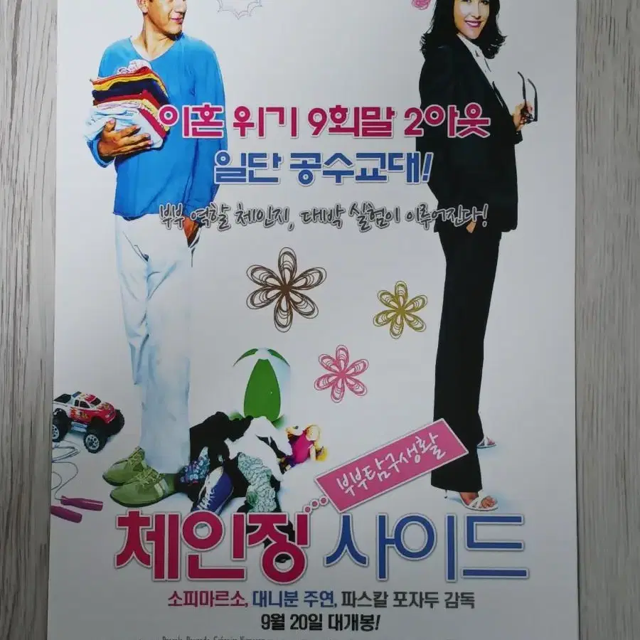 소피마르소 대니분 체인징사인드(2008년)전단지