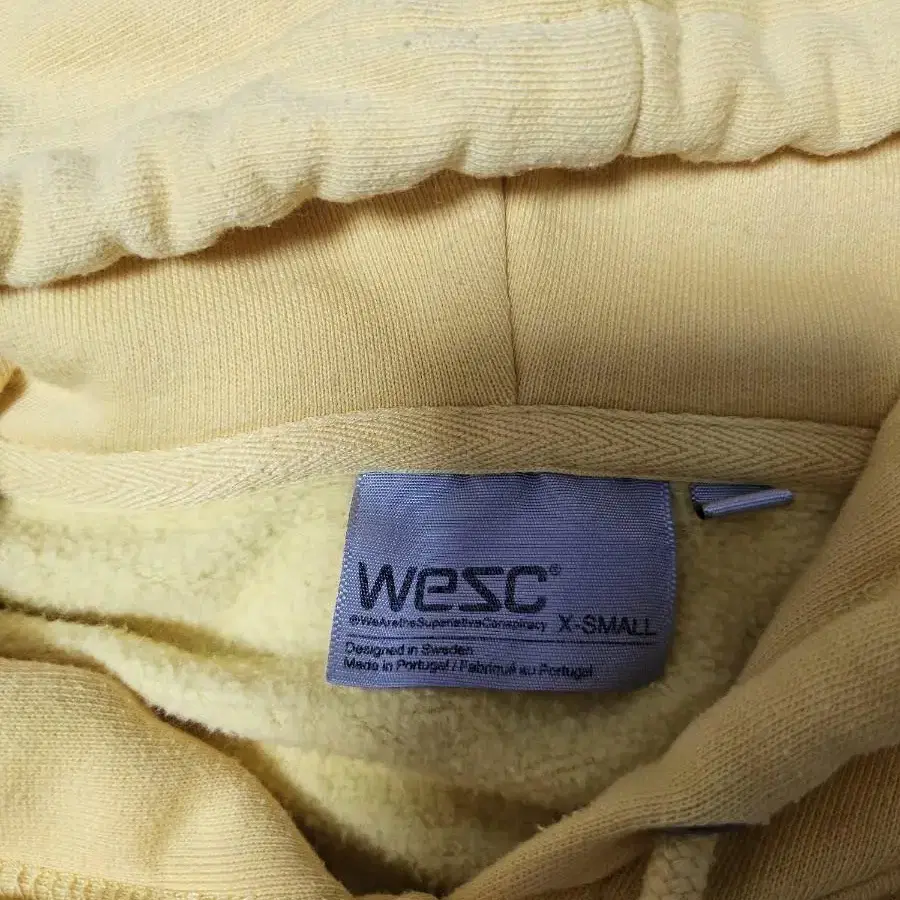 WESC 기모후드티 초등후드티 x-small사이즈