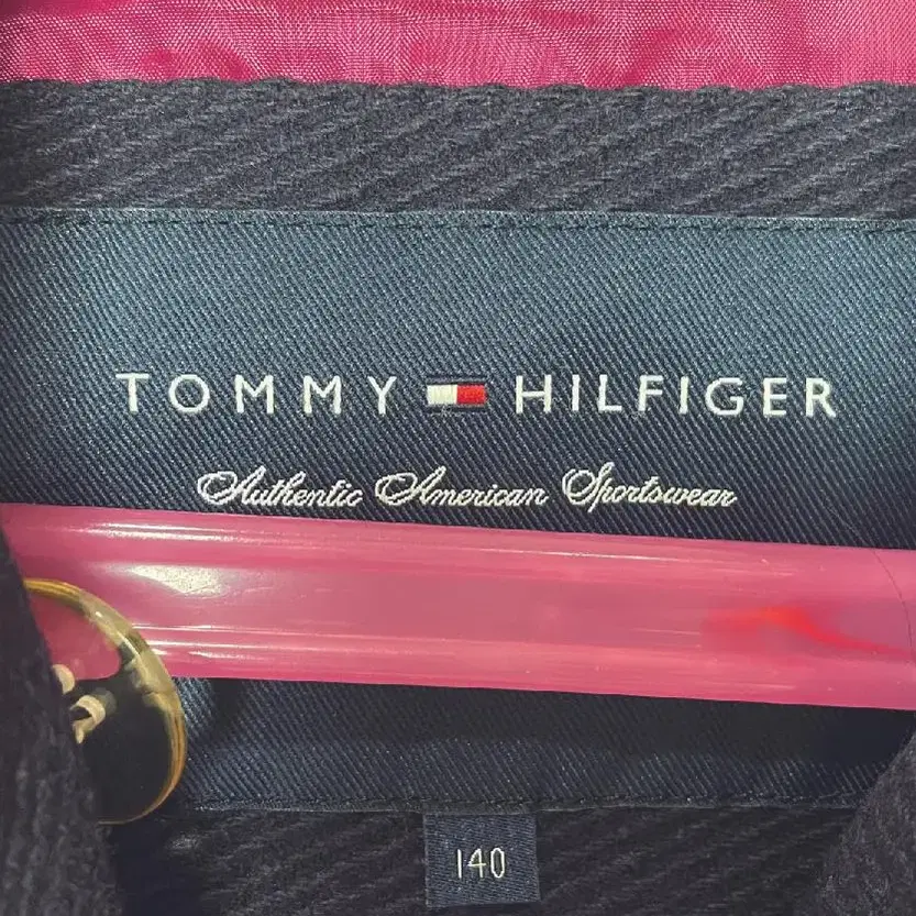 타미힐피거(TOMMY HILFIGER) 키즈 네이비 코트