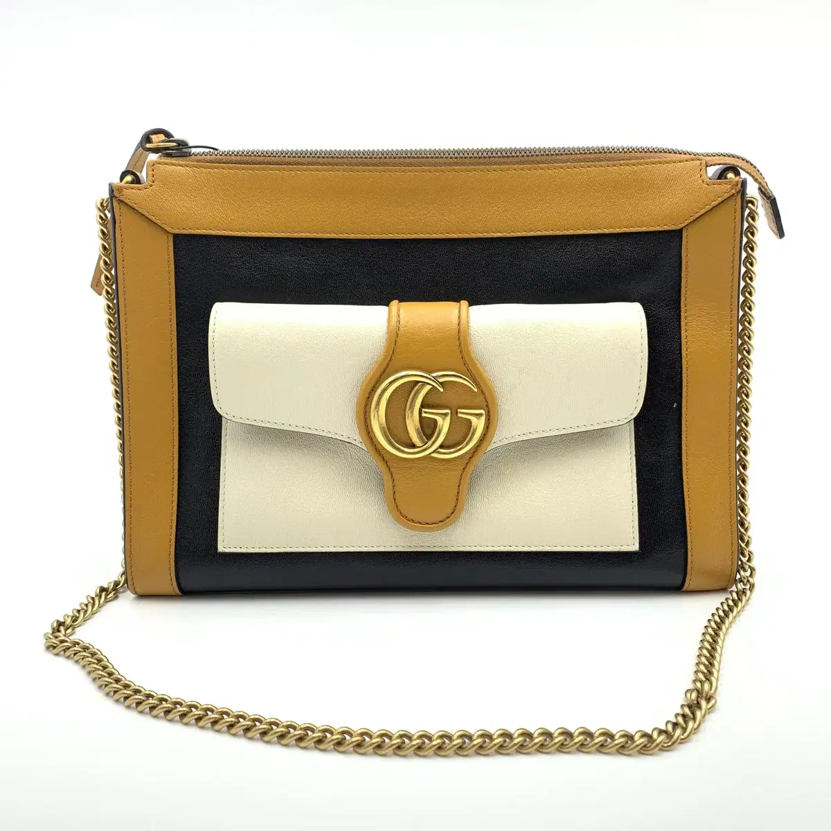 Gucci GG Double G Detail Shoulder Bag