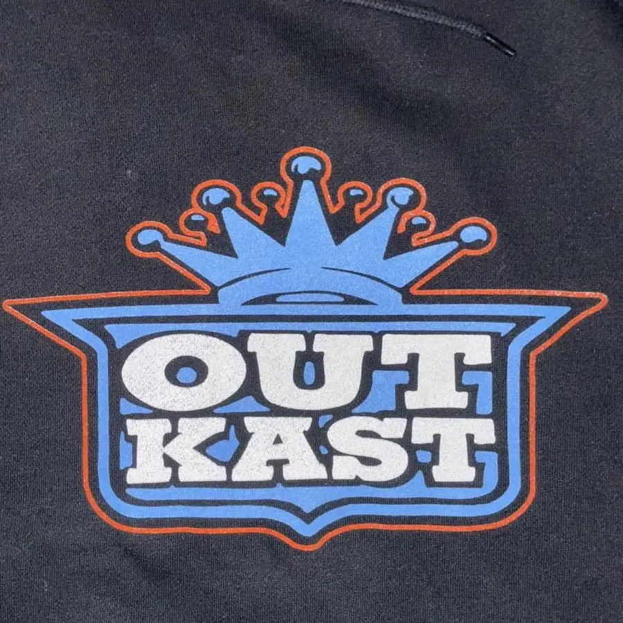 아웃캐스트 outkast 머천다이즈 후드 티셔츠 merch M