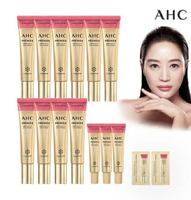 13 eye creams/AHC Eye Cream Ampoule Set Season 12