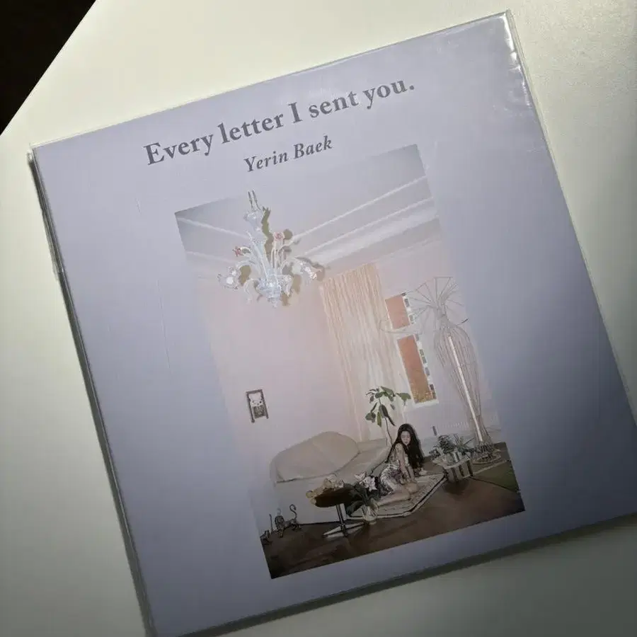 백예린 Every letter I sent you 일반반 LP 투명