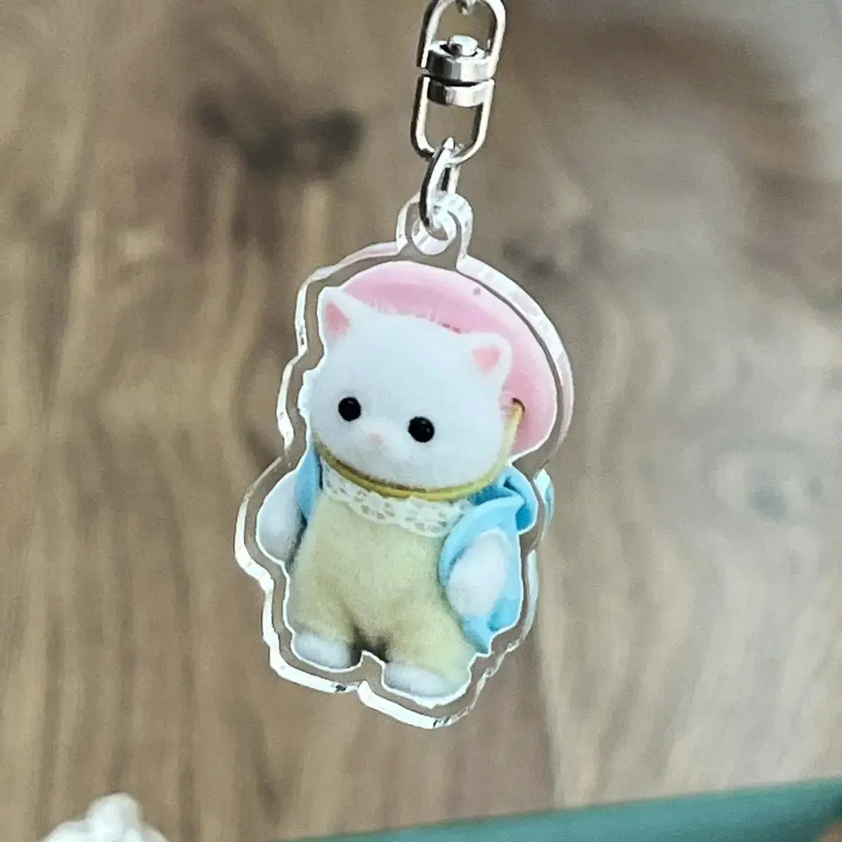 Sylvanian acrylic keyring