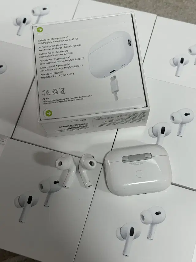 Apple 2023 에어팟 프로 2세대 USB-C 블루투스 이어폰