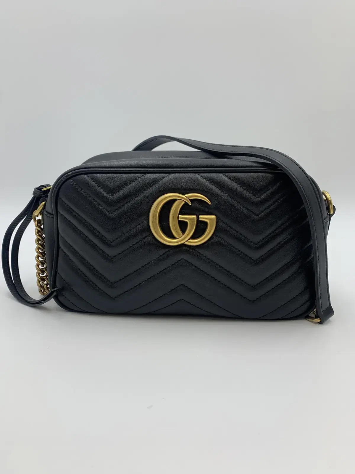 Gucci Mamont Matlasse shoulder bag black