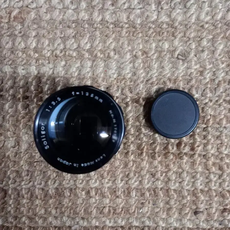 카메라 M42 마운트랜즈 SOLIGOR 135MM 스쿠류랜즈