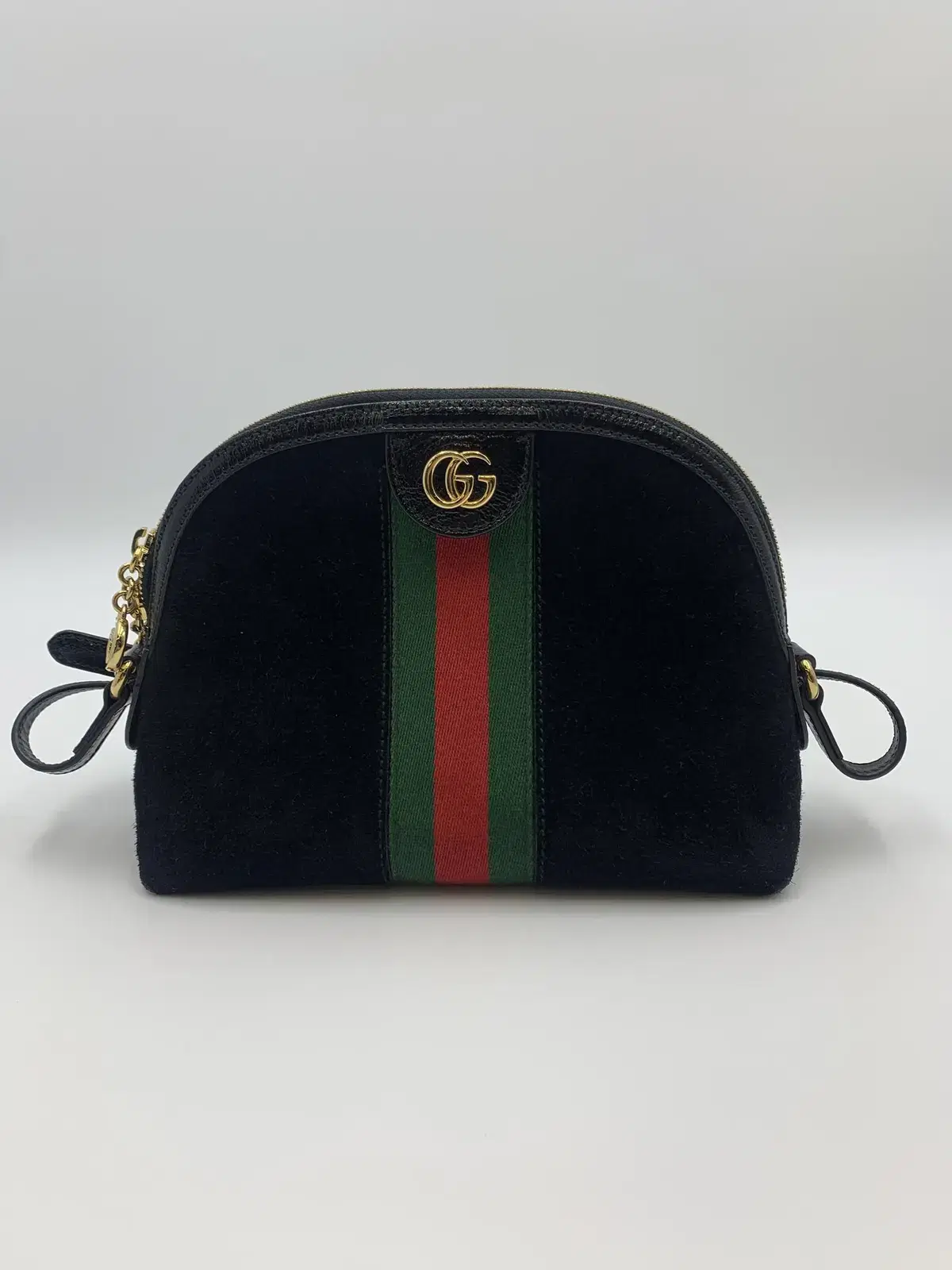 Gucci GG Ophidia Suede Shoulder Bag