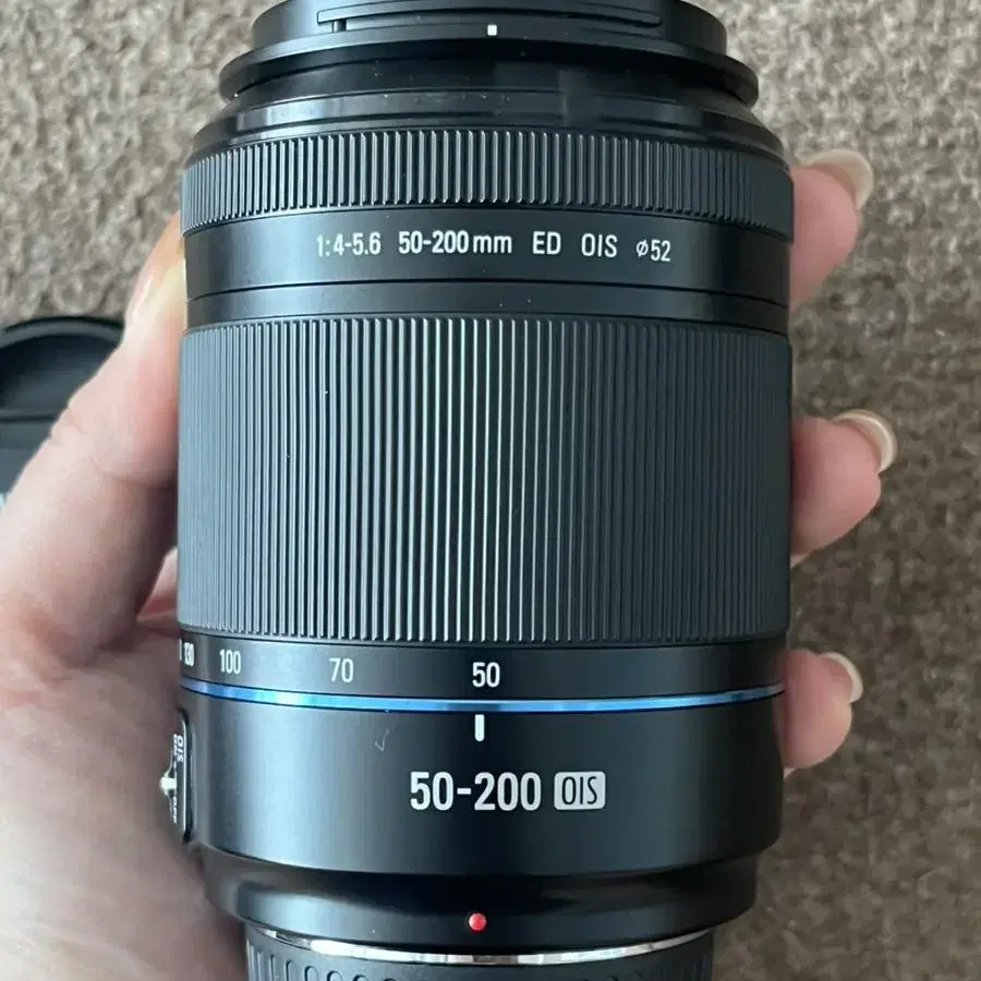 삼성 카메라렌즈 줌렌즈 50-200mm ed ois