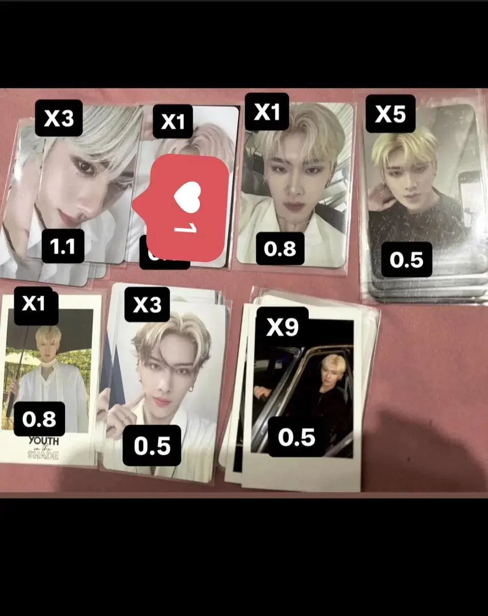 ZB1 zerobaseone apple music ld ktwon4u Shawe pola ricky photocard WTS