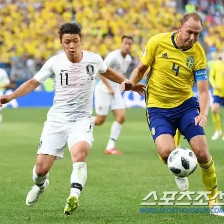 2018 러시아 월드컵 대한민국 어웨이 황희찬 어쎈틱