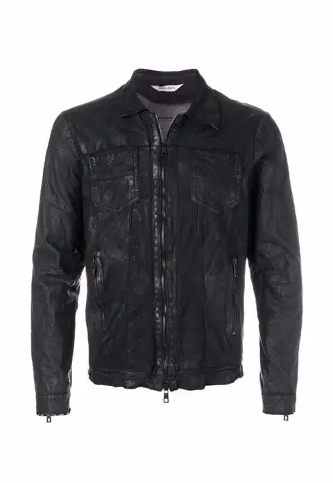 Giorgio Brato leather jacket size 48