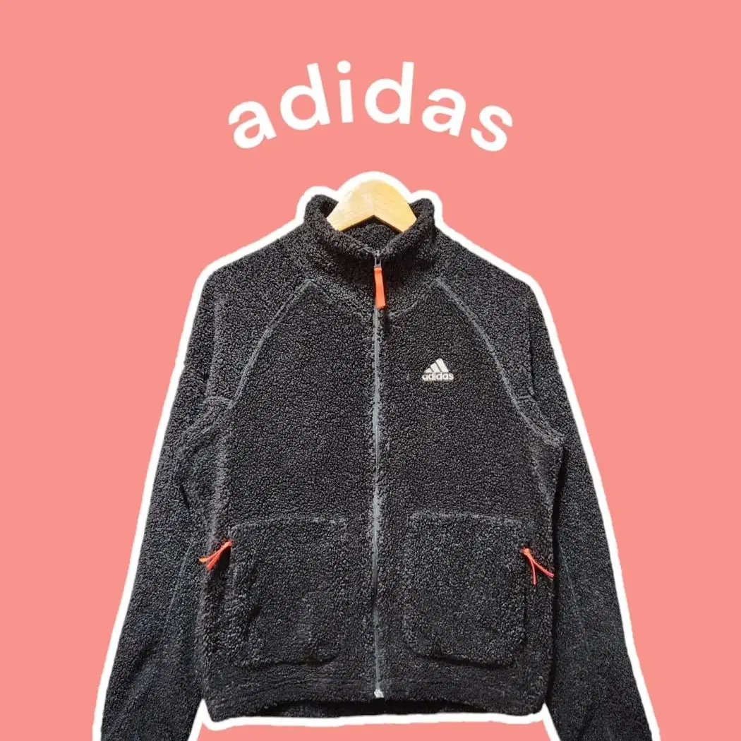 [M] adidas 아디다스 셔파 플리스 뽀글이 집업자켓