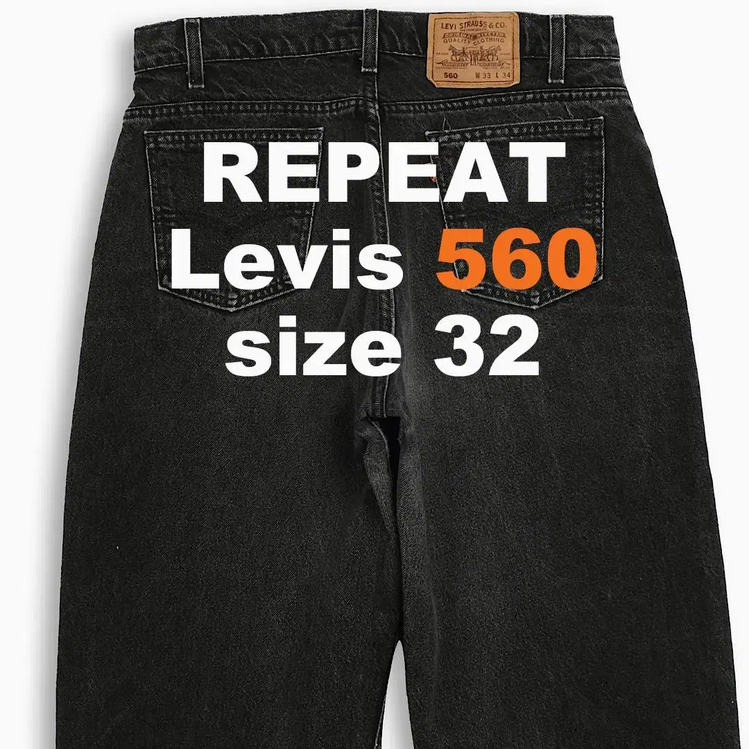 Levi's 560 Orangetab 90s USA 32 Size OR5603302