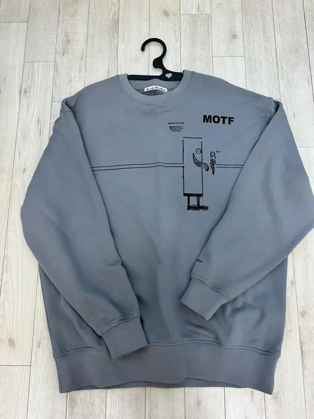 [L] Acne studios MOTF 스웨트셔츠 블루