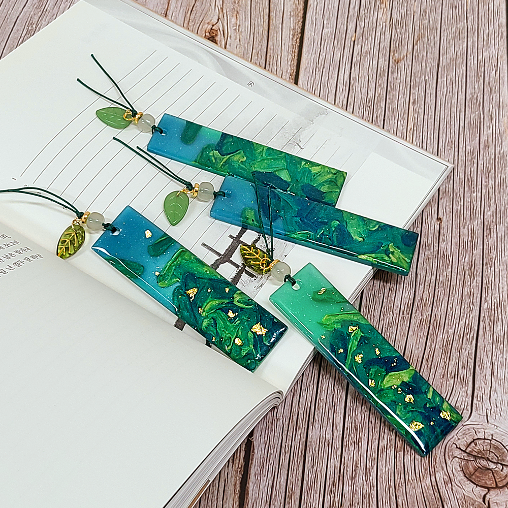 북마크] 레진 물감 책갈피 금박골드리프투톤입체유화질감감성비즈스트랩 | 브랜드 중고거래 플랫폼, 번개장터