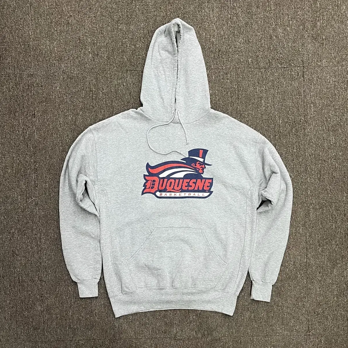 (XL) 00s Russell Pro 10 Duquesne Dukes Basketball Team Hoodie (58)