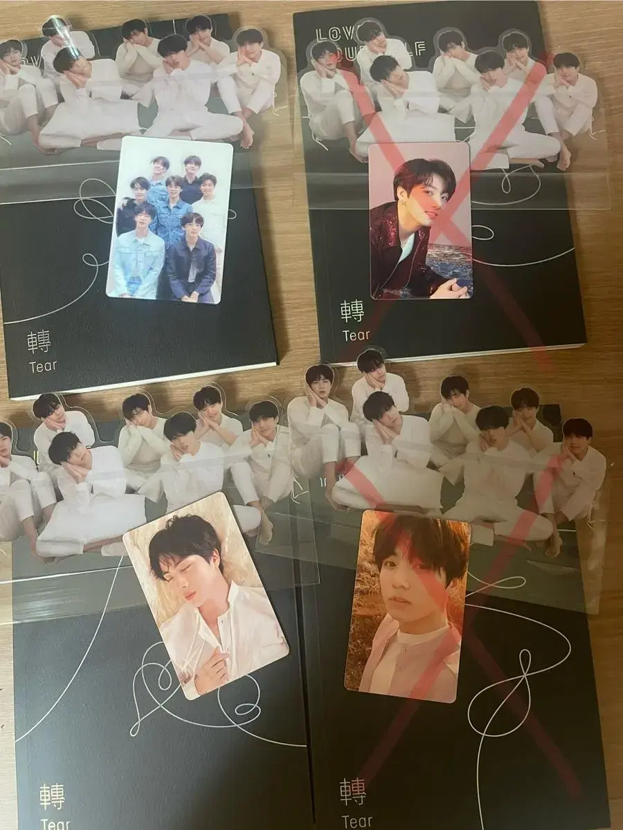 [개별가능]방탄 bts 럽셀 tear 앨범(포카 포함)스페셜포카 렌티큘러