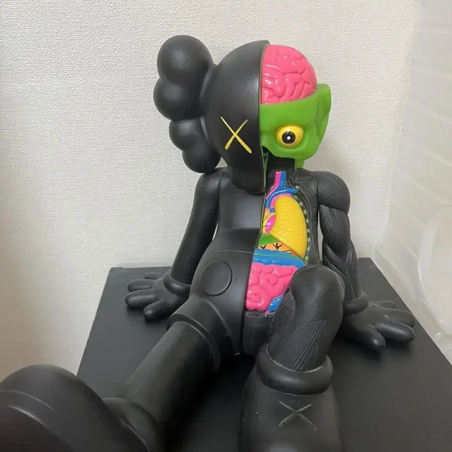 카우스 레스팅 플레이스 블랙 kaws 피규어