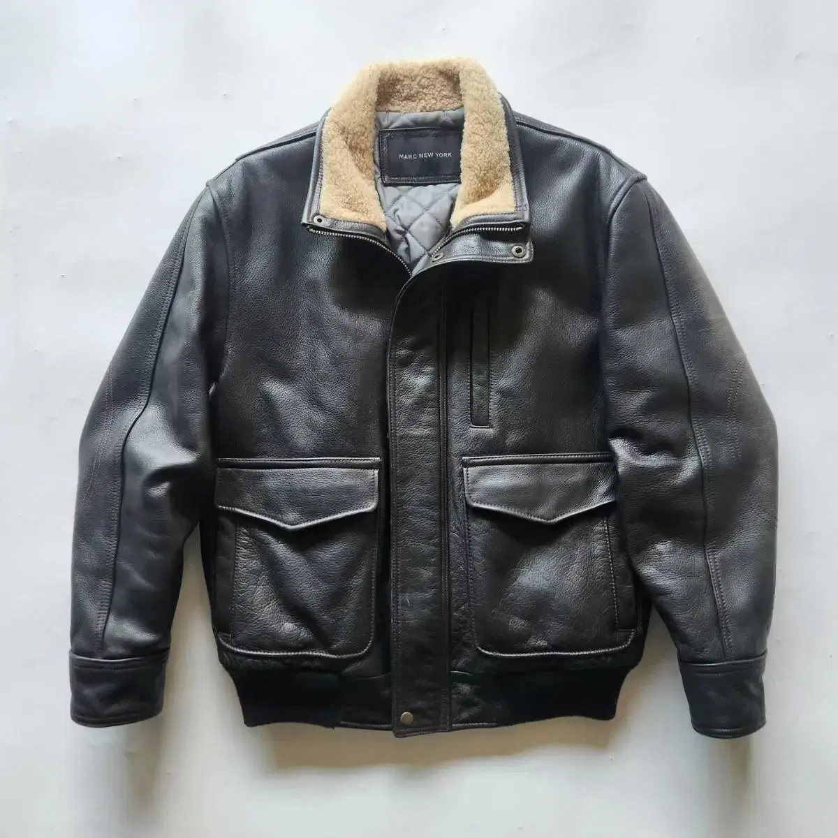 Mark New York A-1 Leather Jacket Cowhide