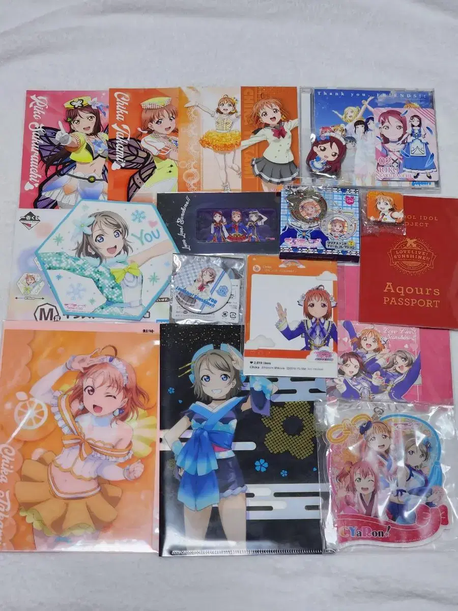 Love Live Sunshine Aqua merchandise in bulk