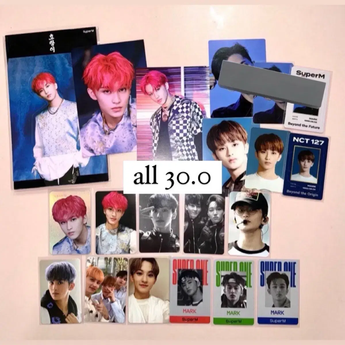 superm superm mark rare photocard full set bulk wts