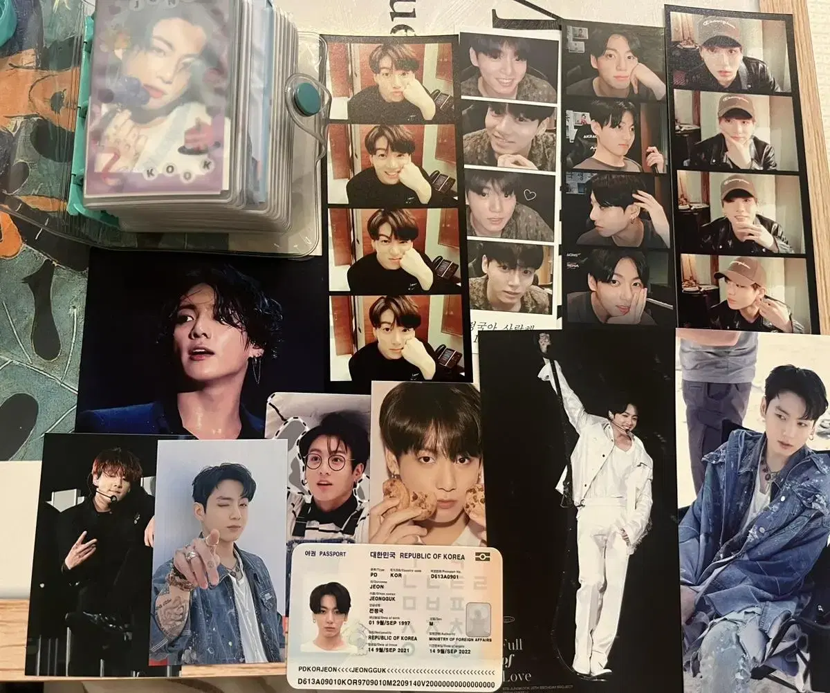 Bangtan jungkook unofficial photocards/goods disposal