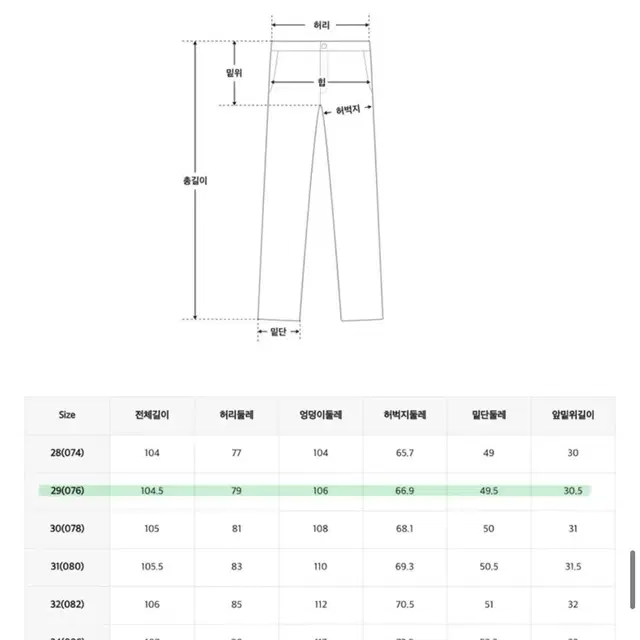 새상품) 스파오 와이드 진 SPTJE23C51