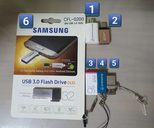 USB 16& 8 &32GB & C or B타입단자 일괄판매