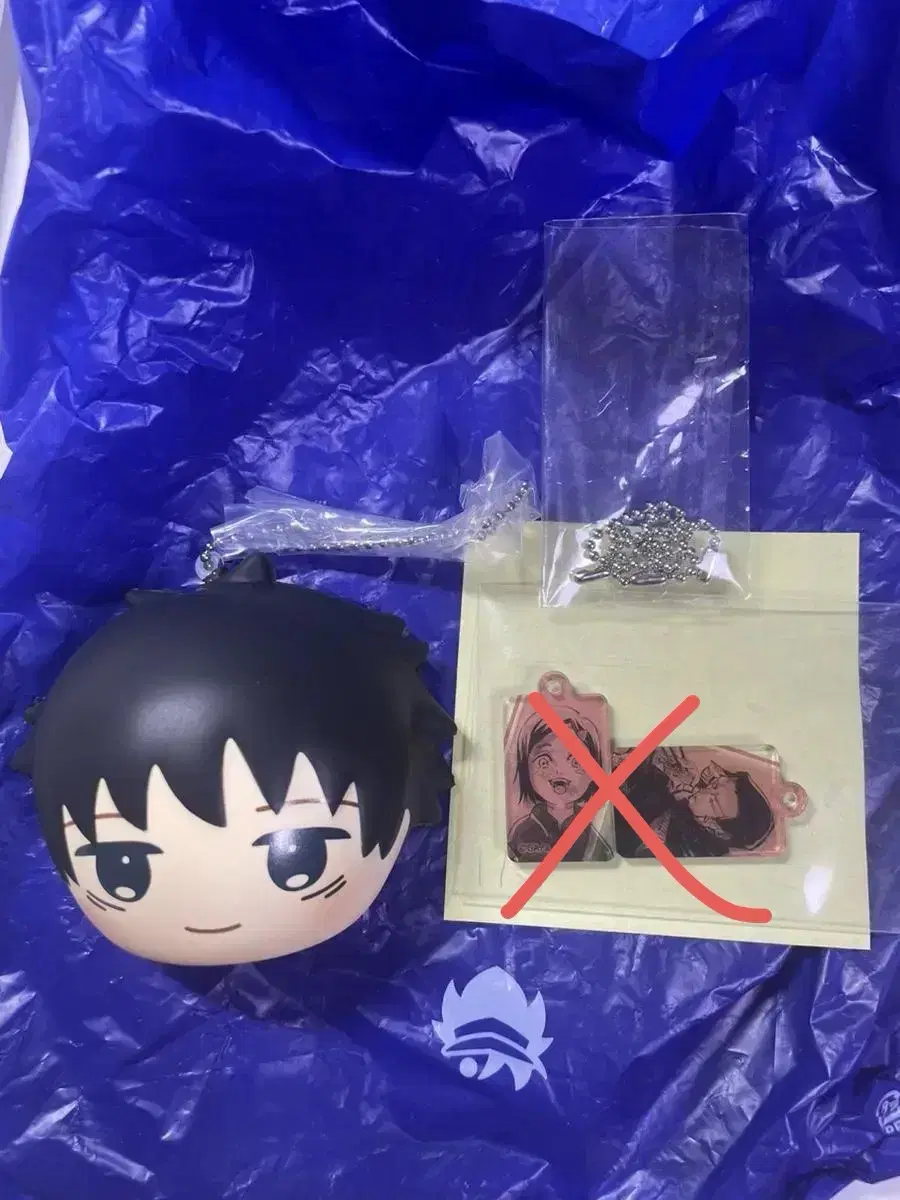 Cloth coat yuta Squishy manju keyring + Kamonoritoshi Kugisakinobara acrylic Charms