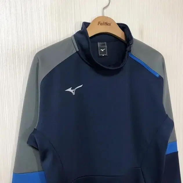 미즈노(MIZUNO) 트레이닝탑/반집업풀오버 M(95)