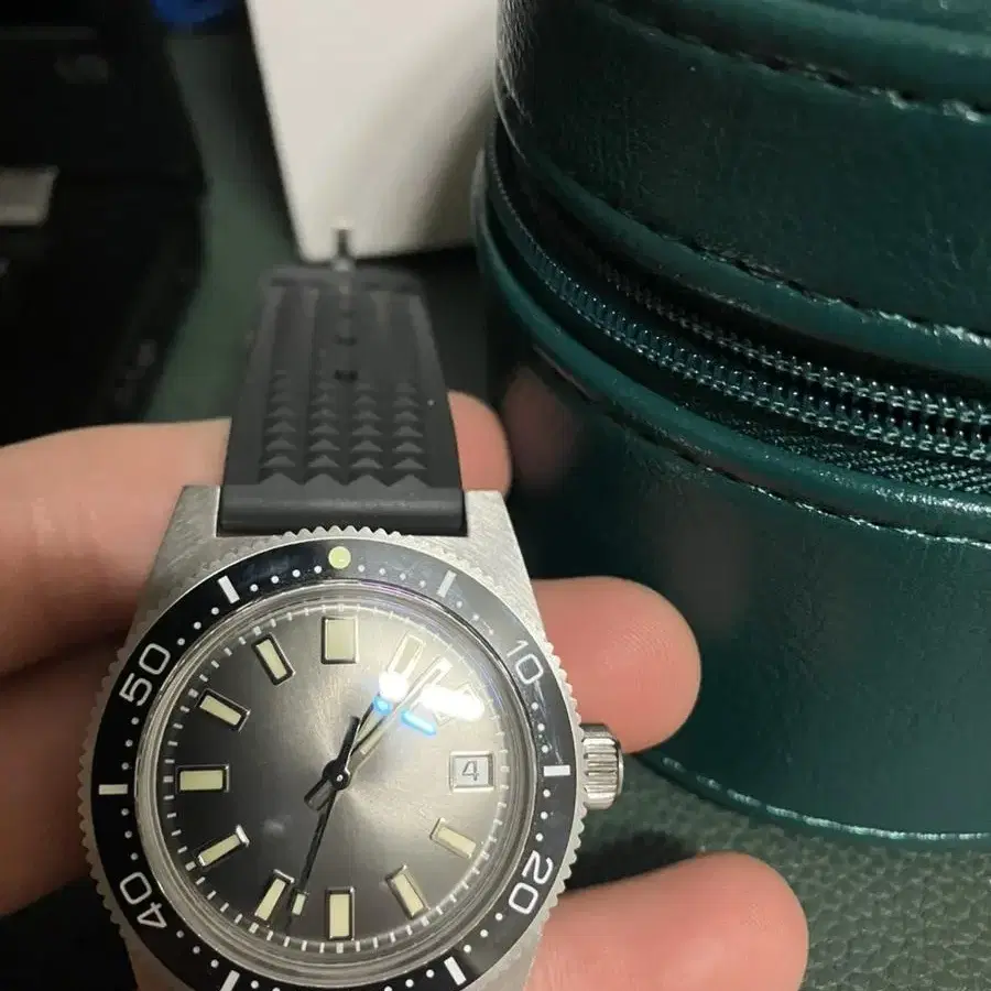 산마틴 세이코 62mas 37mm 오마주