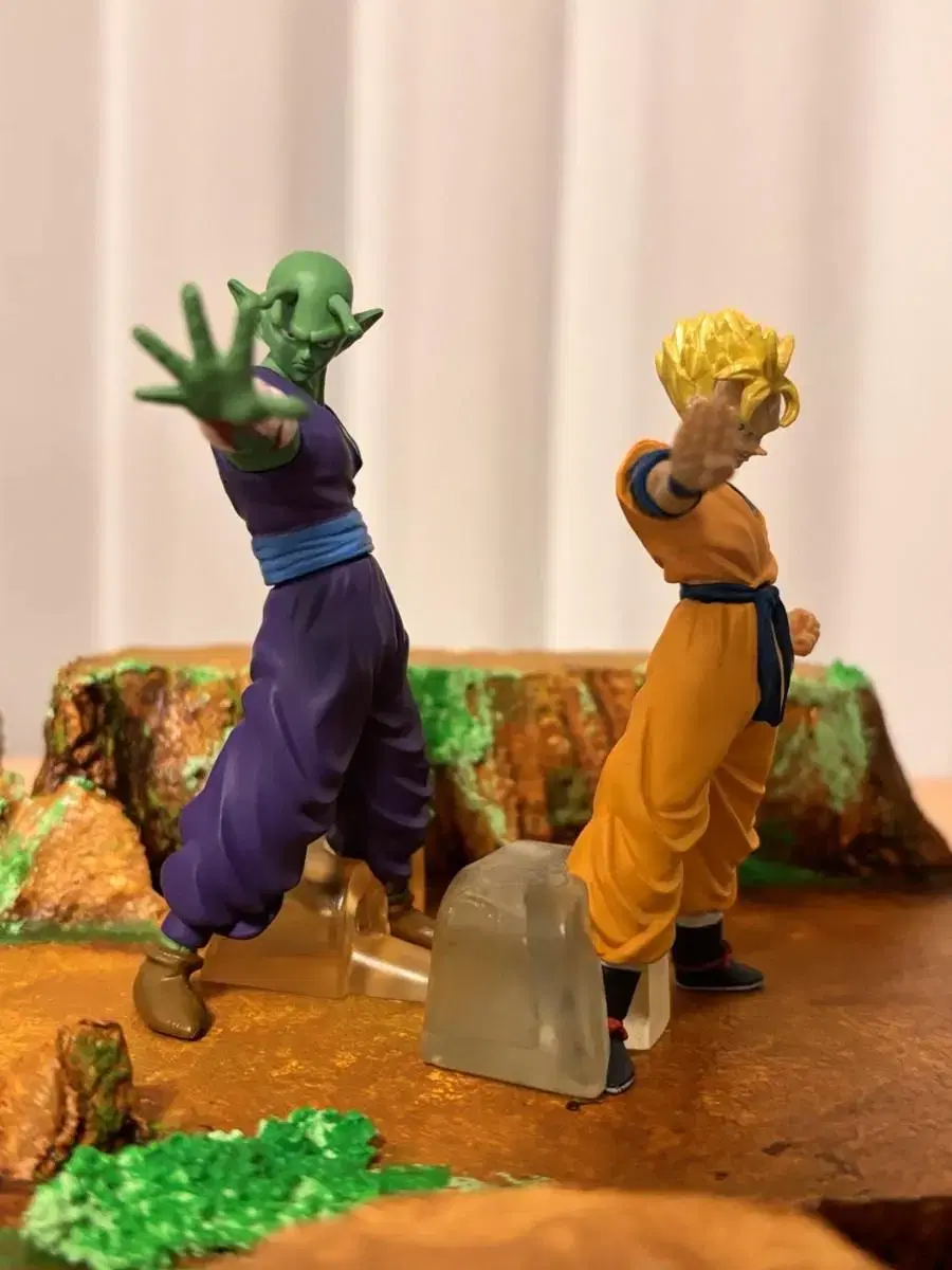 Used Dragon Ball HG Figures Piccolo and Son Gohan A81