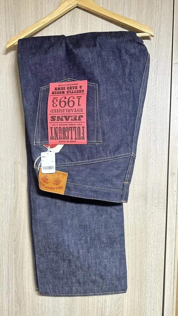 New Arrivals Full Count Jeans 0105 Size 38