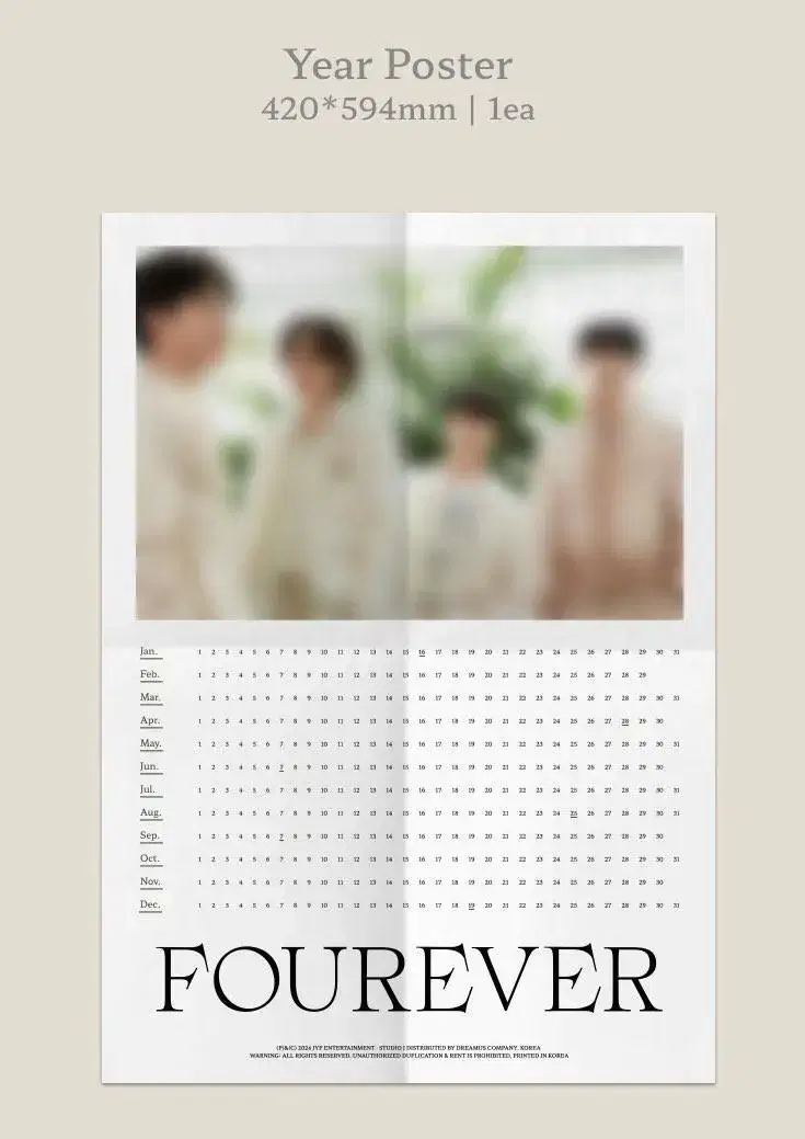 Day 6 Forever Fourever unsealed album WTS