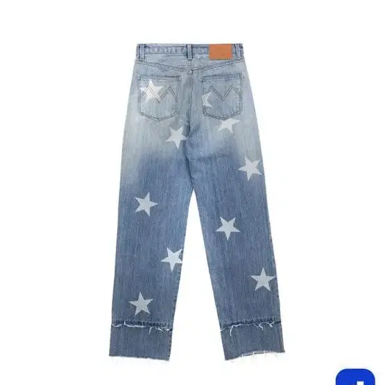 마뗑킴 청바지 STARLIGHT WASHED DENIM PANTS IN