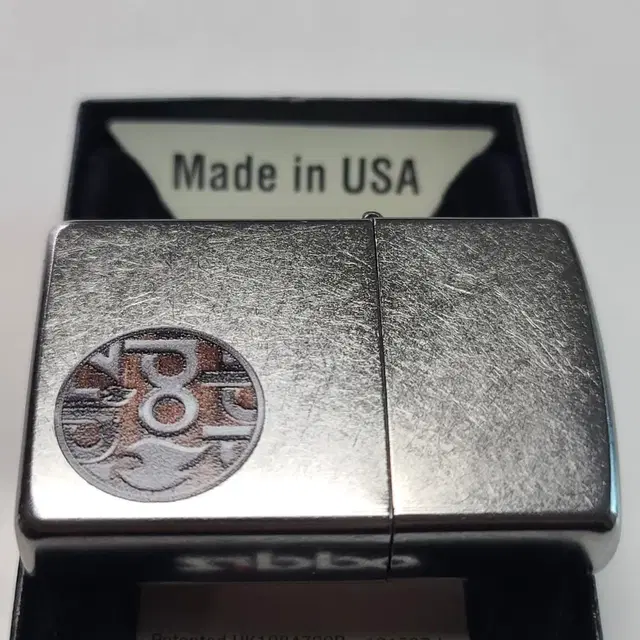 미개봉 정품 29872 ZIPPO BUTTON LOGO 새 지포라이터