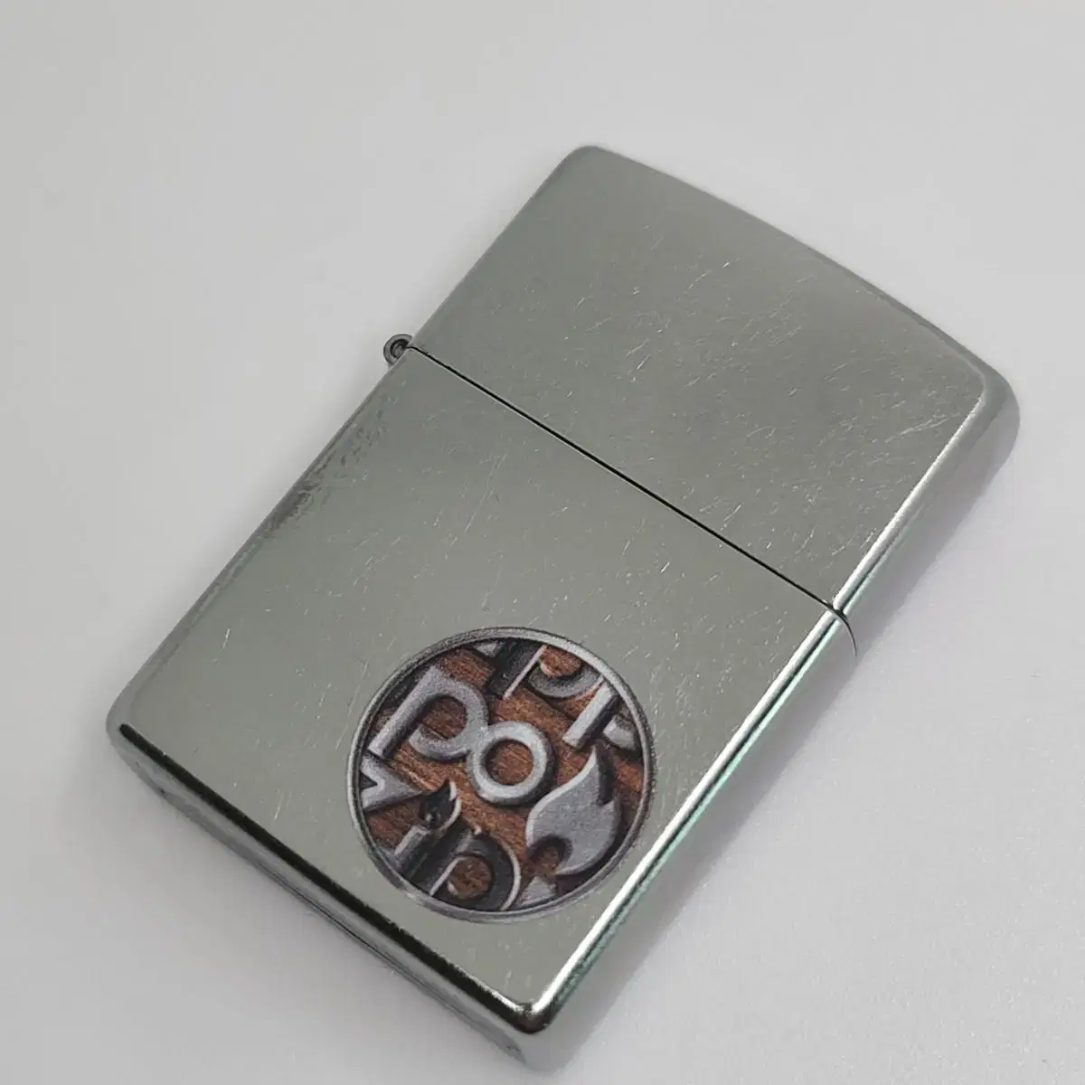 미개봉 정품 29872 ZIPPO BUTTON LOGO 새 지포라이터