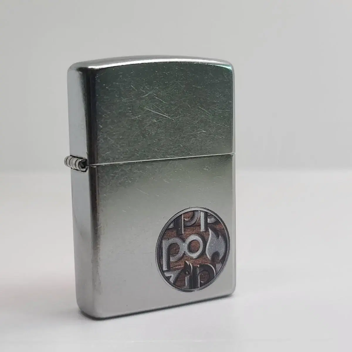 미개봉 정품 29872 ZIPPO BUTTON LOGO 새 지포라이터