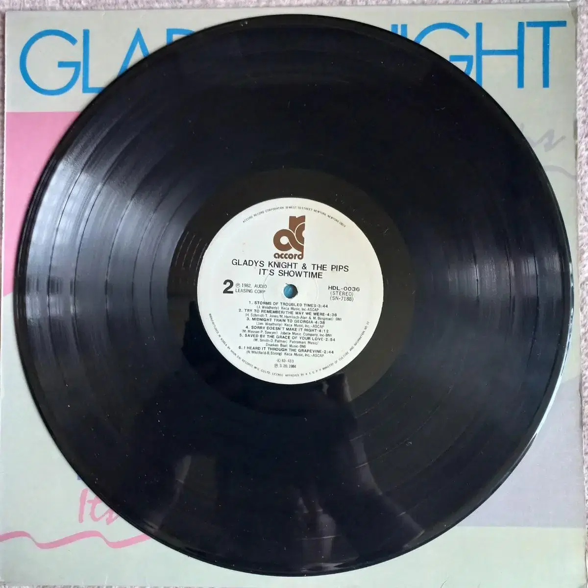 Lp중고 GLADYS KNIGHT & The Pips 음반 판매합니다.