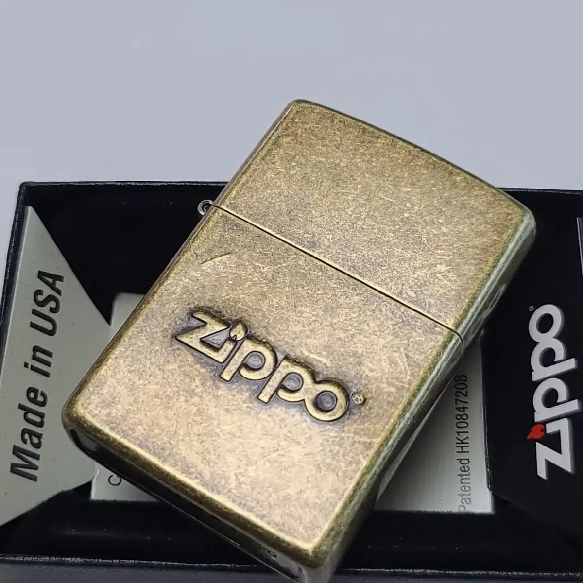 미개봉 정품 ZIPPO STSMP ANTI BRASS 새 지포라이터