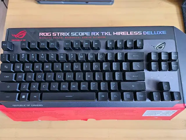 Asus Roger strix scope tkl 무선키보드