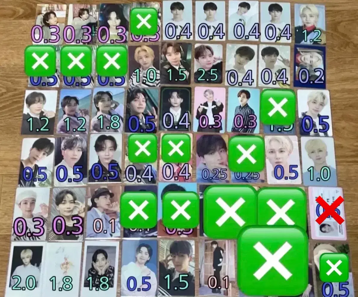 Seventeen photocard wts (enul available/bulk preferred)