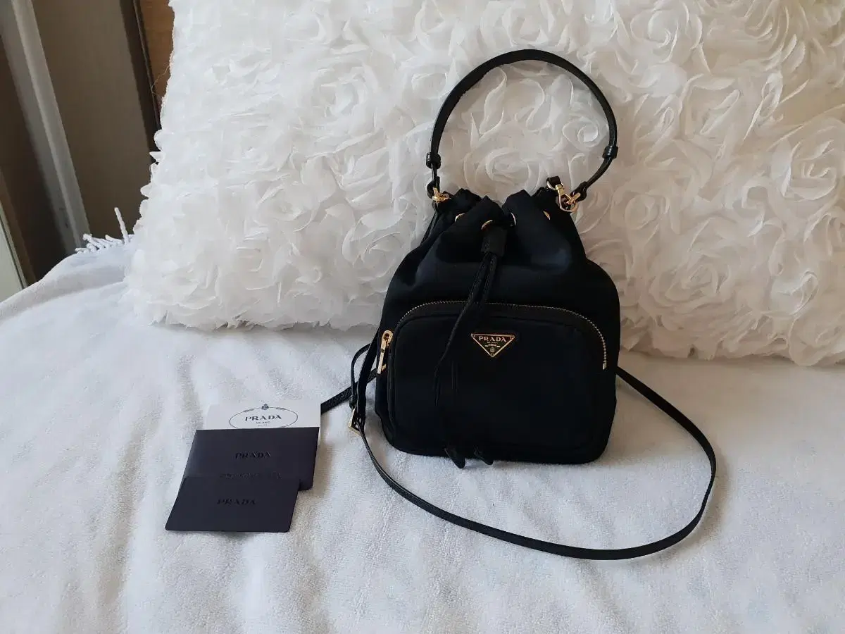 Prada bucket bag