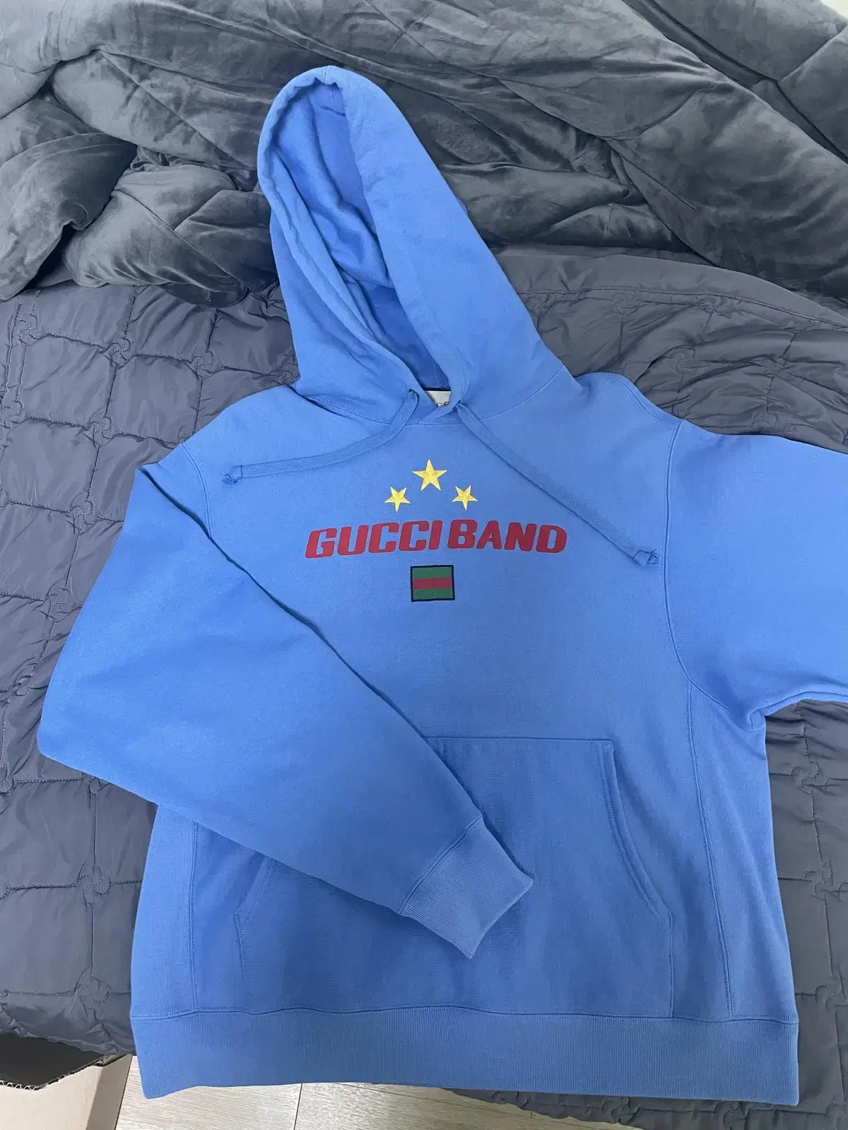 Gucci Gucci Band Flag Hoodie L New